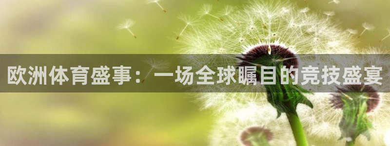 欧洲体育盛事：一场全球瞩目的竞技盛宴