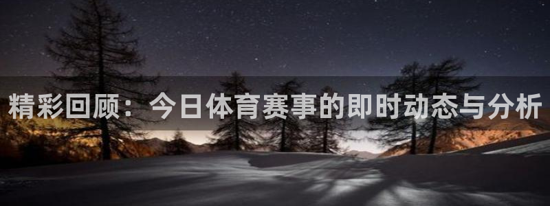 精彩回顾：今日体育赛事的即时动态与分析